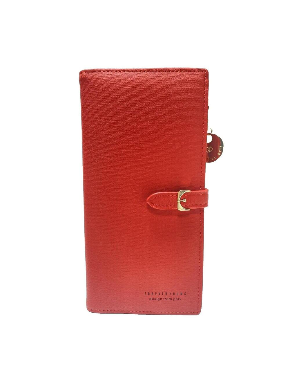 Women's RED Wallet Ladies Red Wallet Tons Of Space Wallet New